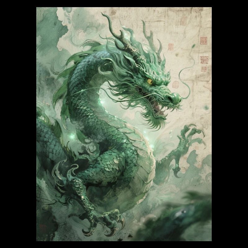 Le Souverain d'Orient : Le Dragon Azur (Qinglong)
