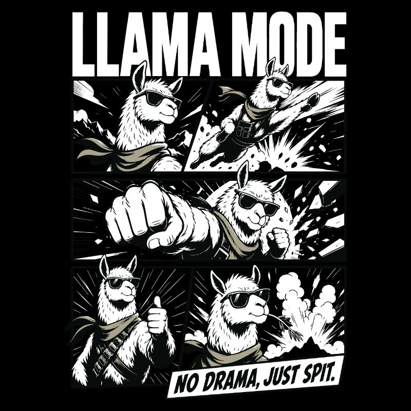 Ambiances No Drama Llama Comic