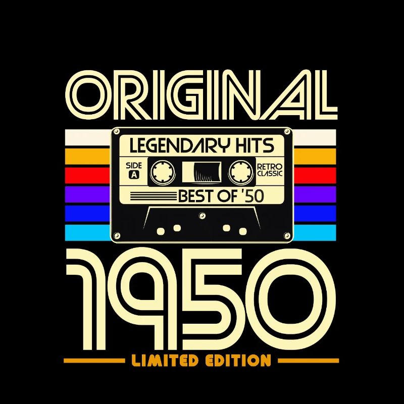 Original 1950's Retro Cassette Tee