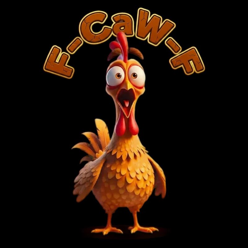 F-Can-F Hahn Cartoon | Huhn, lustige Bilder