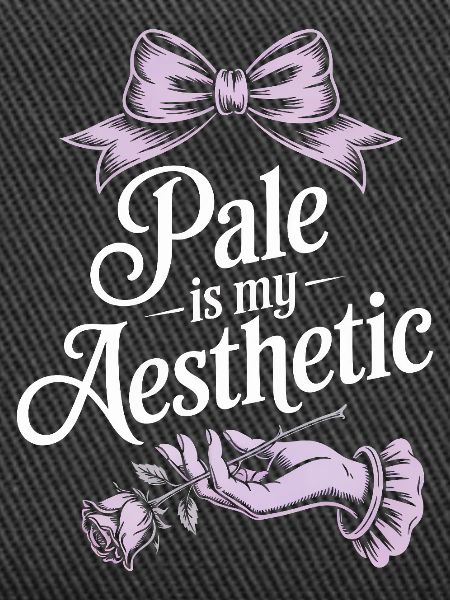 Pale Aesthetic Rose Bow