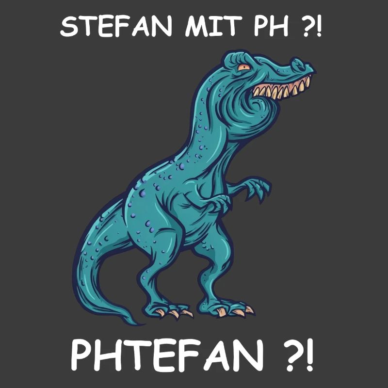 Blauer Dino mit Kick | Stefan