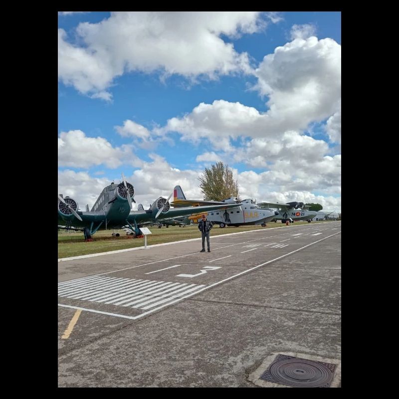 Klassische Luftfahrt auf der Bühne