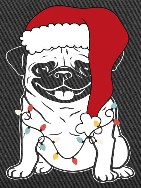 christmas dog
