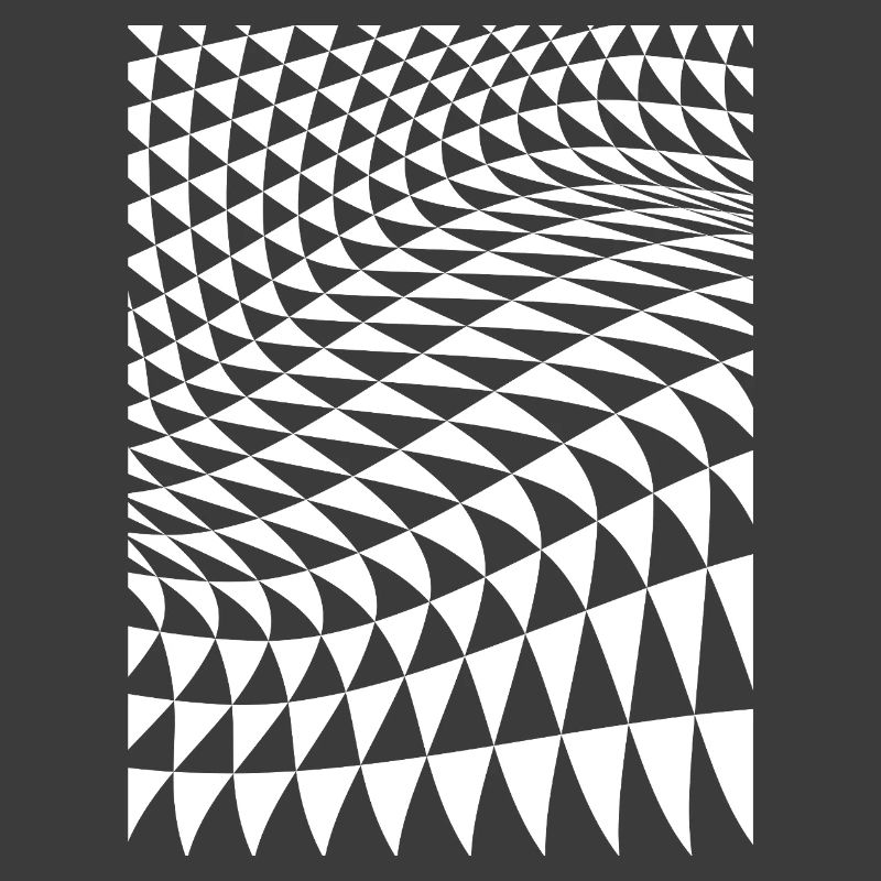 Optical Triangle Warp