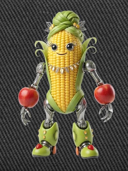 CornBot Cheerful Harvest