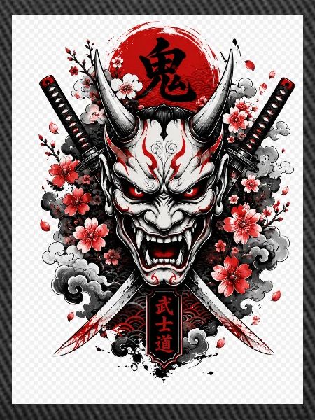 Dämonen Oni Katana
