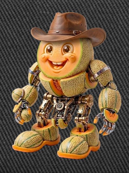 Melon Ranger: Steampunk-Cowboy-Bot