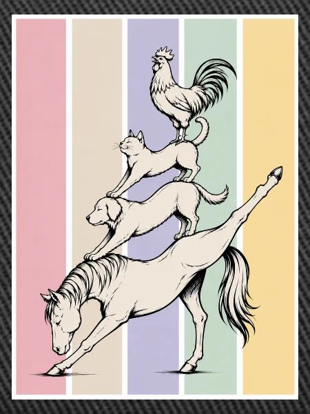 Yoga Tierstapel