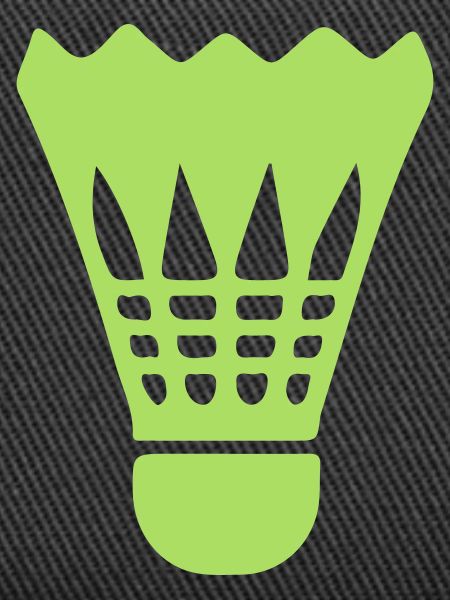Neon-Shuttlecock Badminton-Design