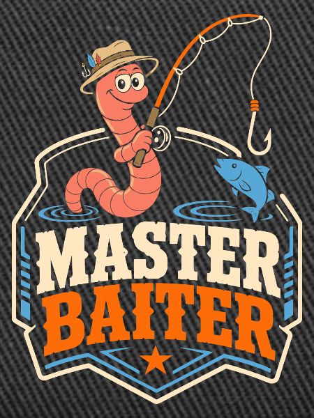 Master Baiter Angel-Wortspiel