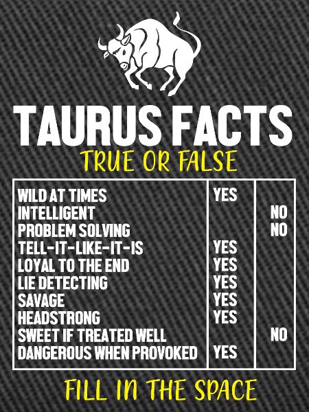 Zodiac sign Taurus