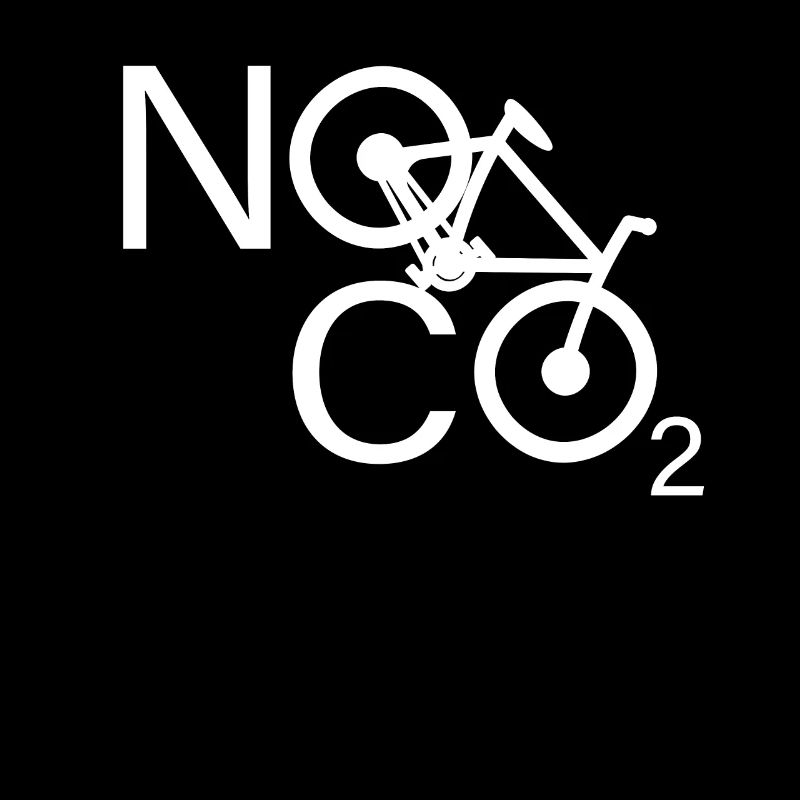 Pas de CO2 Vélo Changement climatique VTT VTT E-Bike