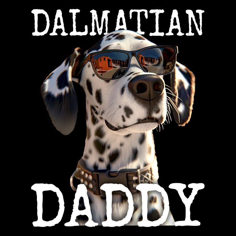 Dalmatiner Daddy Hunde Papa Vater Vatertag Dad