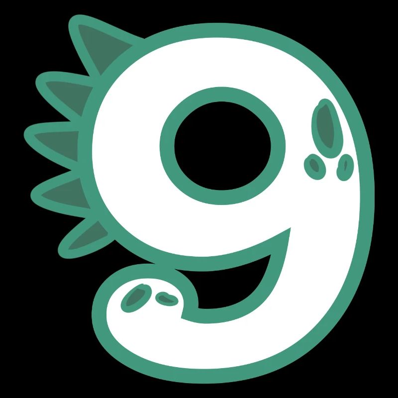 Zahl 9