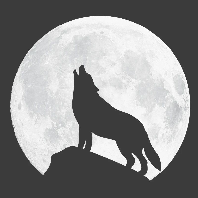 Howling Wolf - Moon
