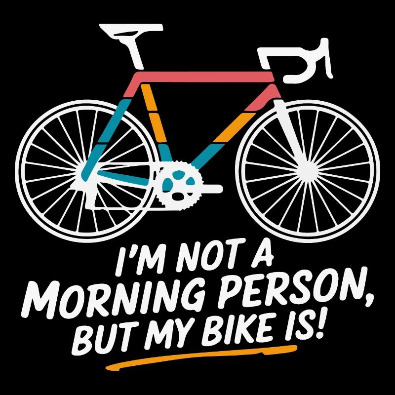 Je ne suis pas du matin, mais mon vélo l’est