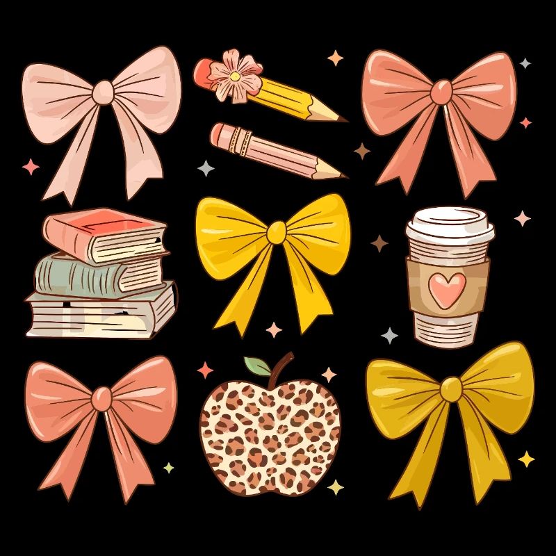 Leopard Apple and Bows – Stylish Debt