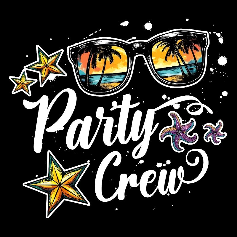 Party Crew Palmen