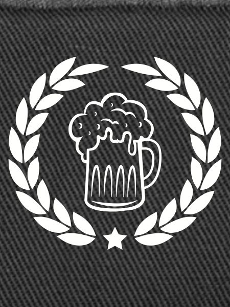 Beer laurel wreath