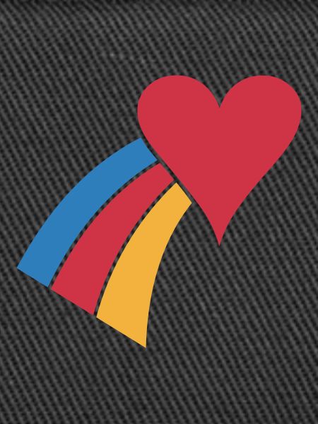 Rainbow Heart