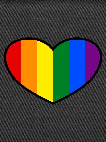 Pride Flag heart