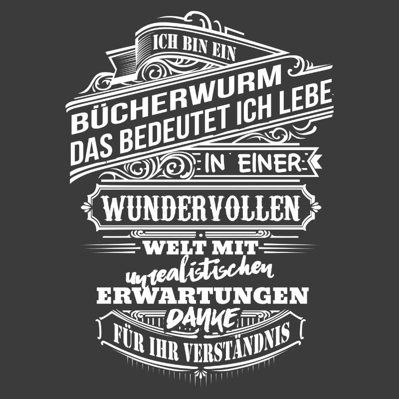 Ich bin ein Bücherwurm