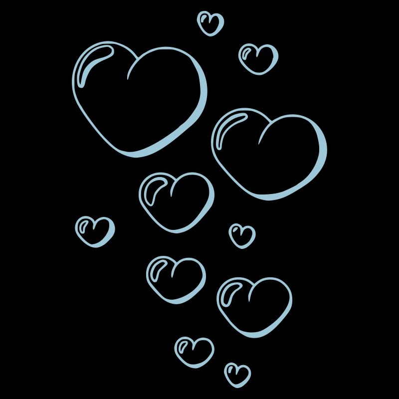 Bubble heart