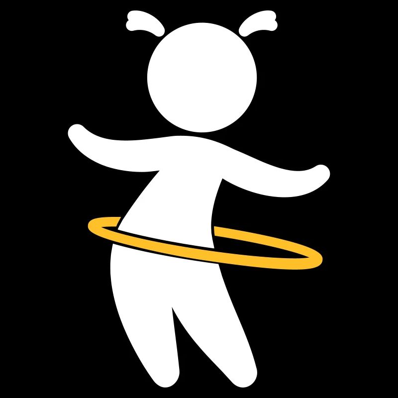 Jeu d'enfant avec Hoolahoop