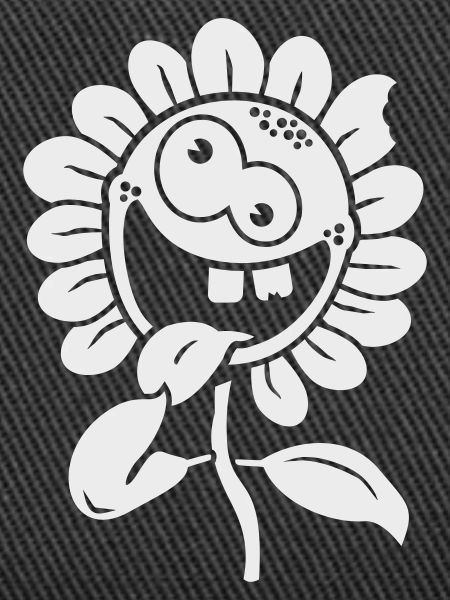 crazy flower negative 1c