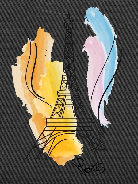 Eiffel Tower drawing