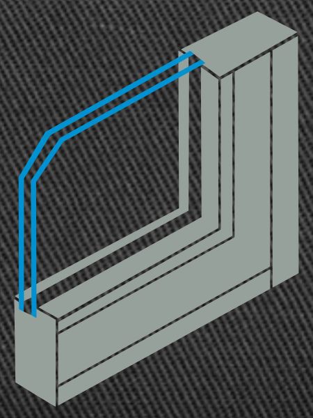 aluminum profile window