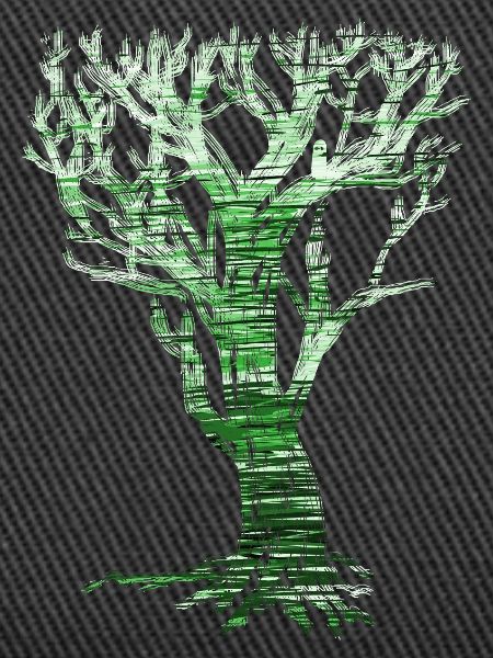 Weltenbaum Natur Grafik