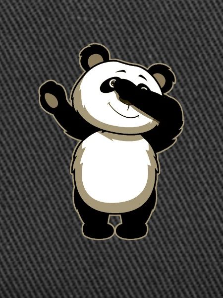 Panda Dab Funny