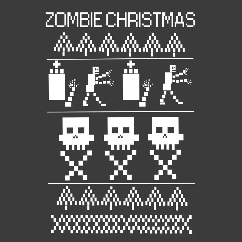 pull noel zombiechristmas