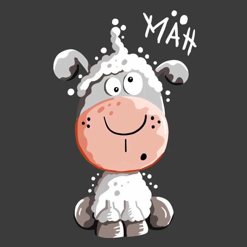 Drolliges Schaf - Schafe - Lamm - Fun