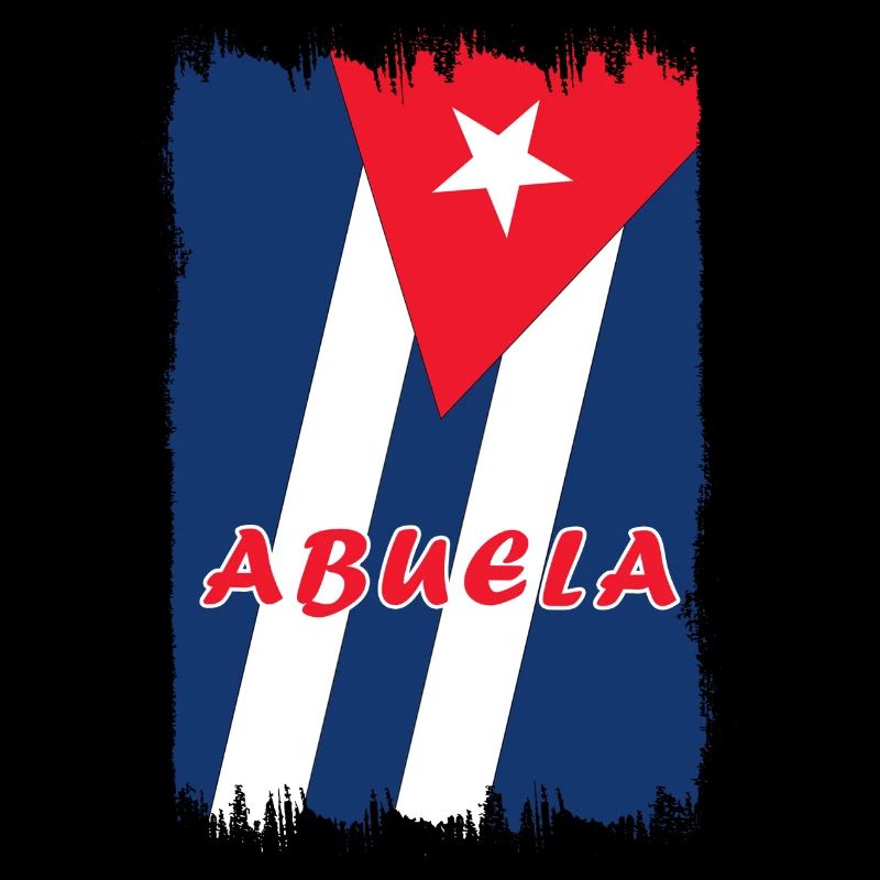 Kuba Großmutter Flaggen Design