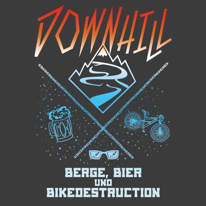 downhill