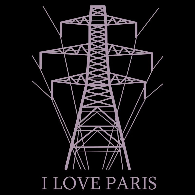 Ironic I love Paris Eiffel Tower as a power pole