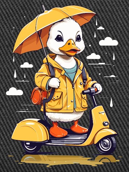 Duck with Roller