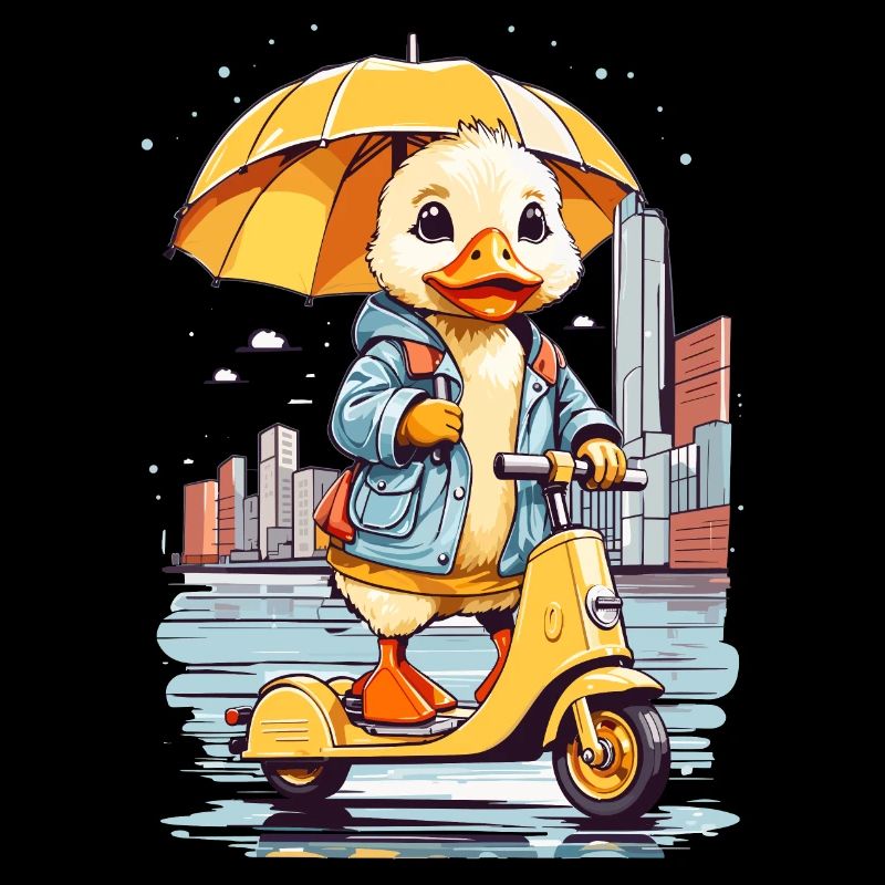Duck with Roller