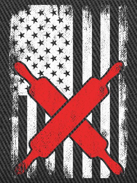 US Flagge Bäcker