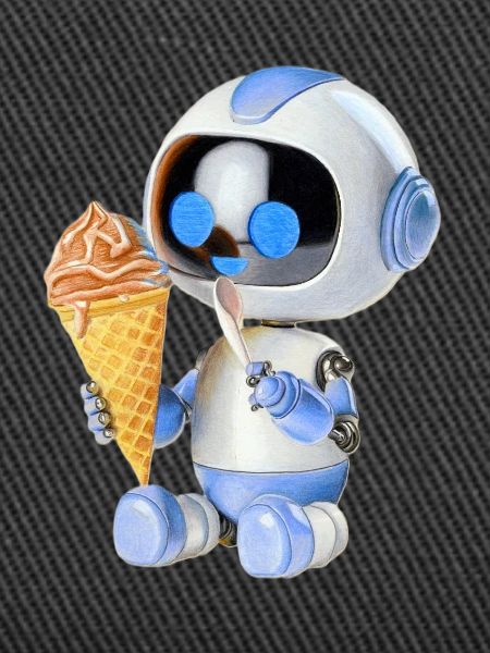 Crème glacée robot