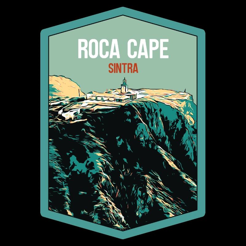 Illustration Cap de Roca, Lighthouse, Portugal