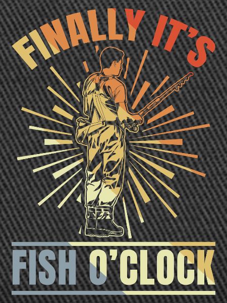 Finally It's Fish Clock
