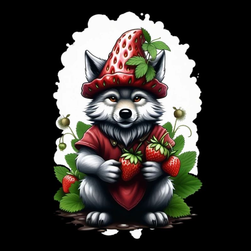 Loup Fraise 2
