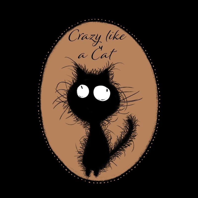 Verrückte Katze
