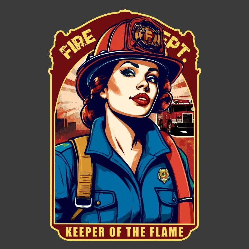 Female Firefighter