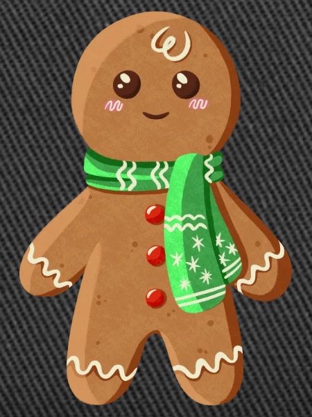 Cute Gingerbread Man