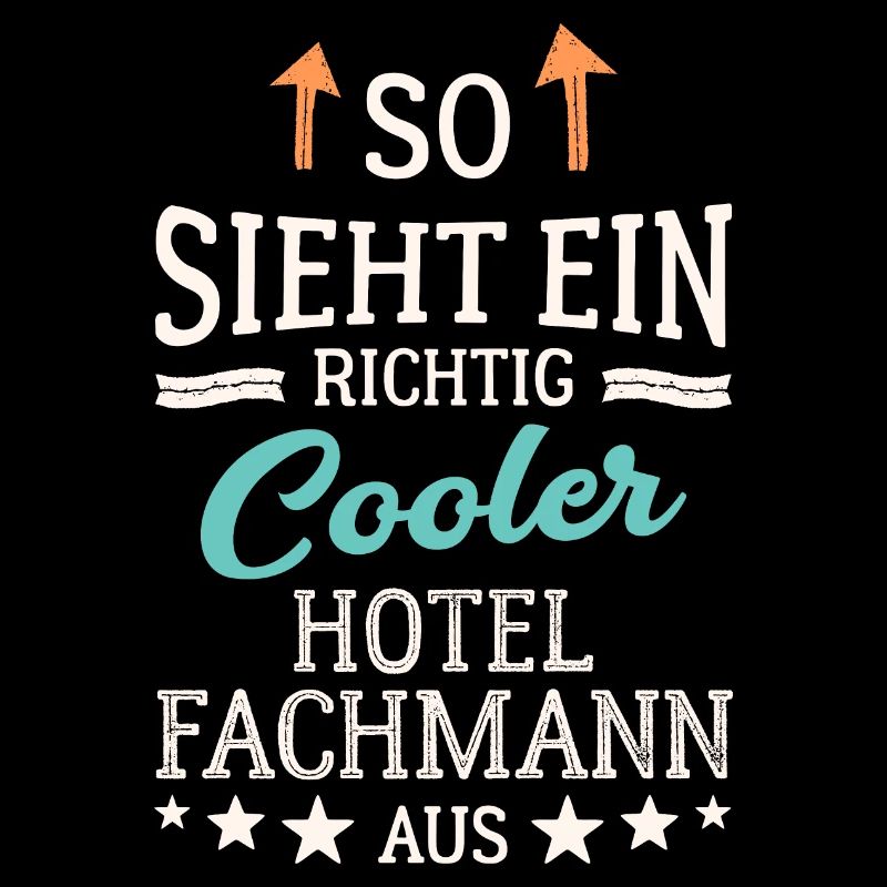 So sieht ein richtig cooler Hotelfachmann aus